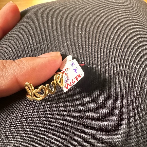 Jewelry - LOVE RING real 18k japan gold (1.1 grams)